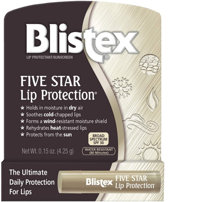 Blistex, five star lip protection & sunscreen SPF30
